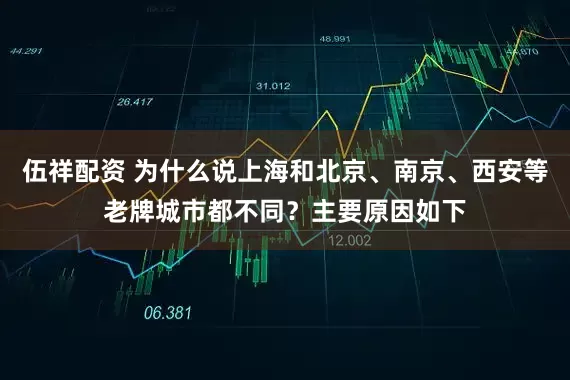 伍祥配资 为什么说上海和北京、南京、西安等老牌城市都不同？主要原因如下